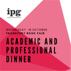 IPG Academic and Professional Publishers Network Dinner October 2023